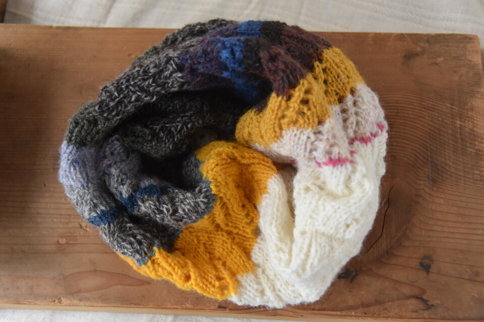 軽ふあ　ネックウォーマー