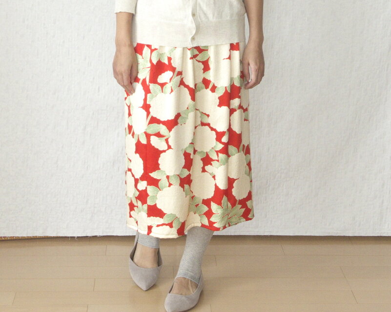 シンプルギャザースカート