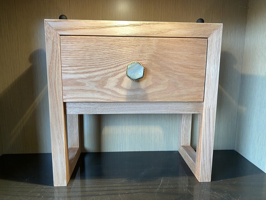 マスクストッカー マスクスタンド 柿渋 仕上げ