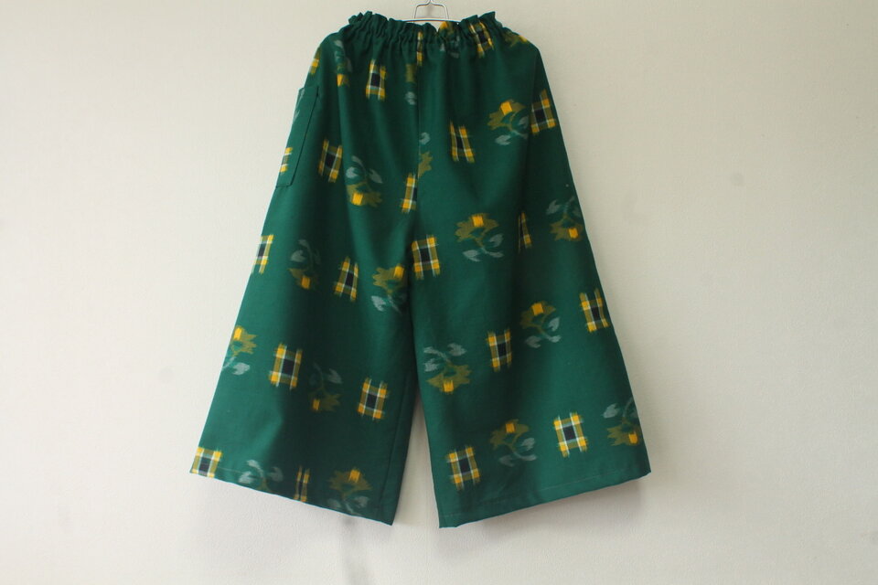 ☆ウール着物ガウチョパンツ☆/31kg10