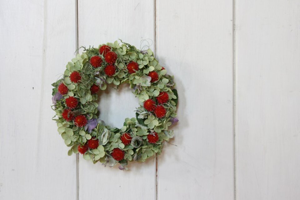 千日紅のミニリース