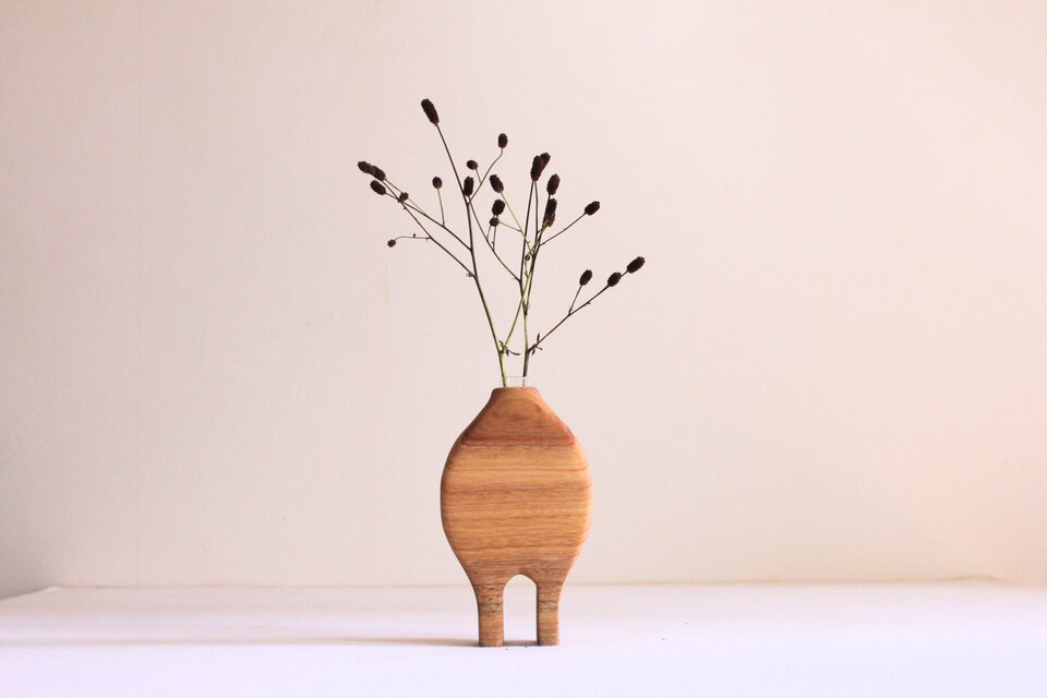木の花瓶【クスノキ】