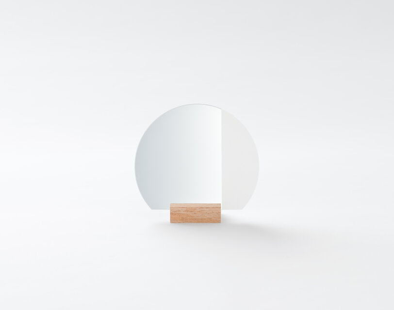 PA TOP MIRROR  White