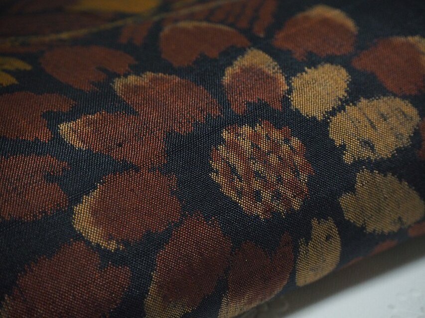 古布モスリン軍隊柄虫喰い全体虫喰い多数。 古布モスリン軍隊柄虫喰い全体虫喰い多数。 古布モスリン軍隊柄