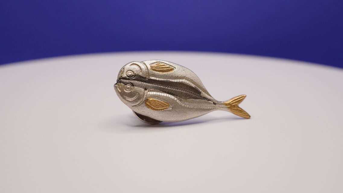 笑いを誘う【アジの開き】釣好き、お魚好きの心をくすぐるピンズ（全22