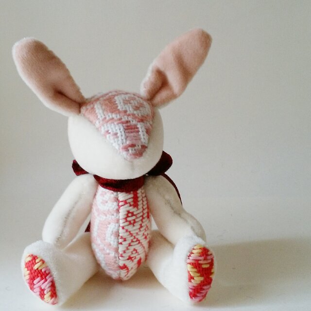 こぎん刺しのうさぎS 総刺しこぎんウサギ 昔語り