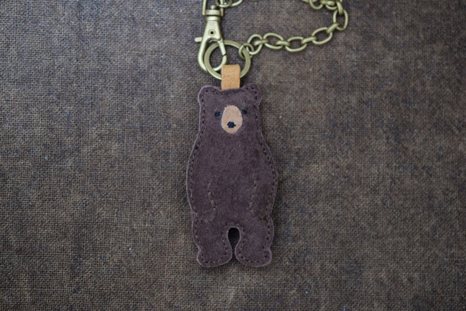 バッグチャーム　ヒグマ