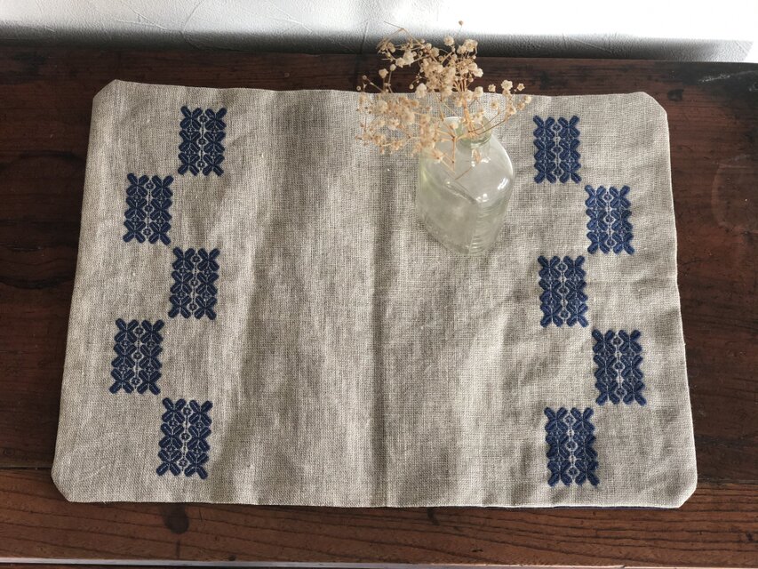 ※こぎん刺しランチョンマット※