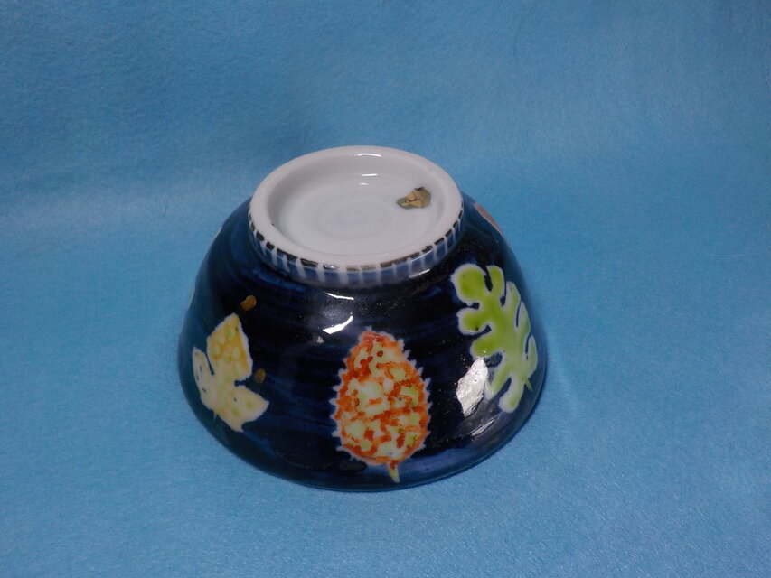 ご飯茶碗　６　木の葉尽くし