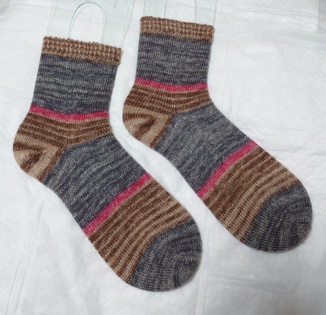 手編み靴下 sock yarn 11