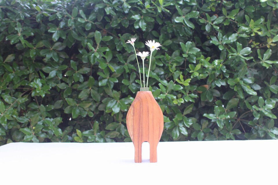 木の花瓶【欅】