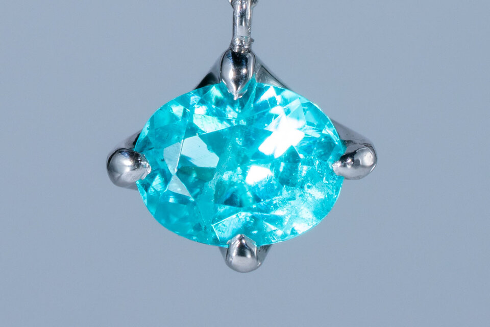 パライバトルマリンネックレス | iichi 日々の暮らしを心地よくする