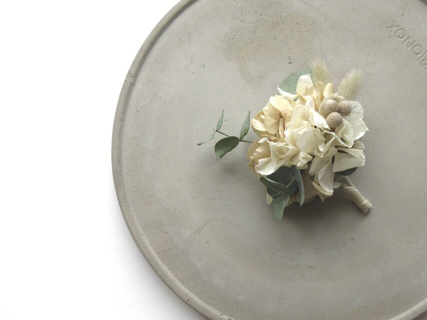 コサージュ＊アジサイ＊受注制作