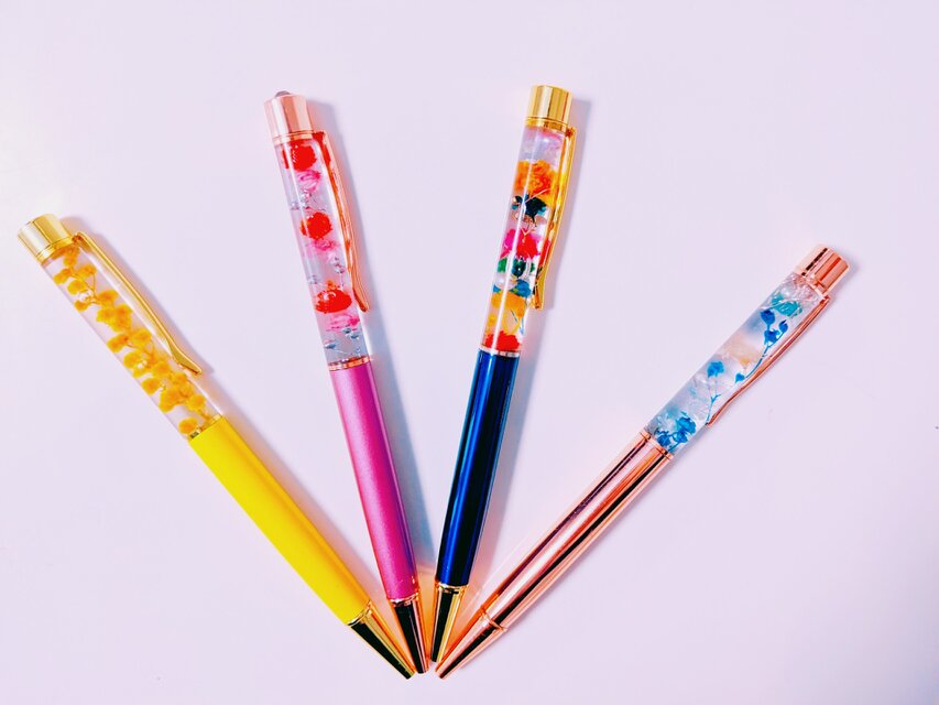 数秘&カラー®ハーバリウムボールペン