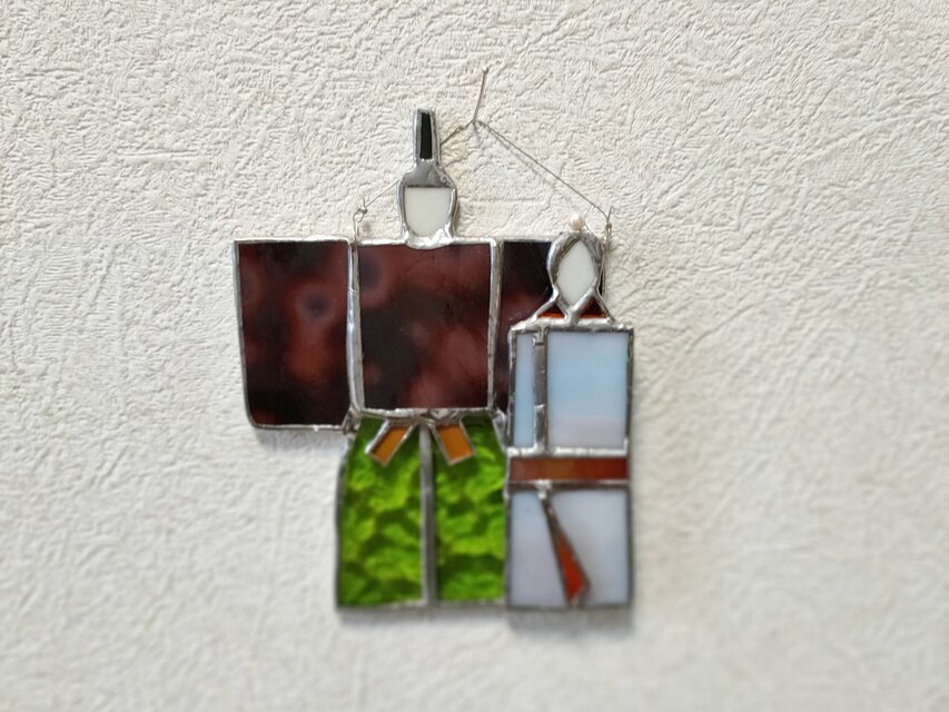 お雛様の壁飾り（小）