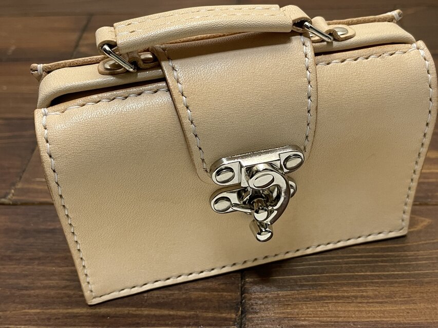 【受注制作】ミニチュアダレスバッグ型名刺入れ