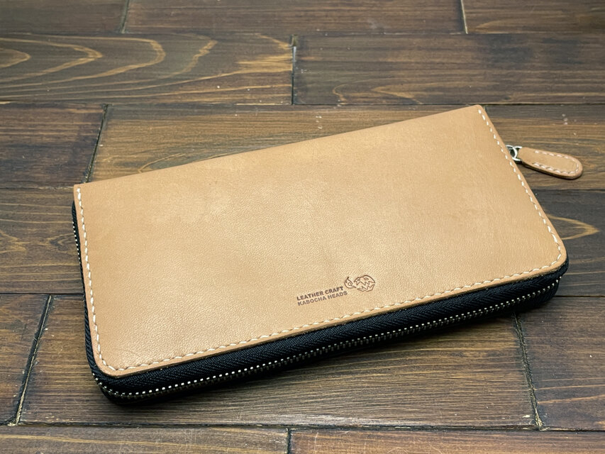 【受注制作】ラウンドファスナーロングウォレット