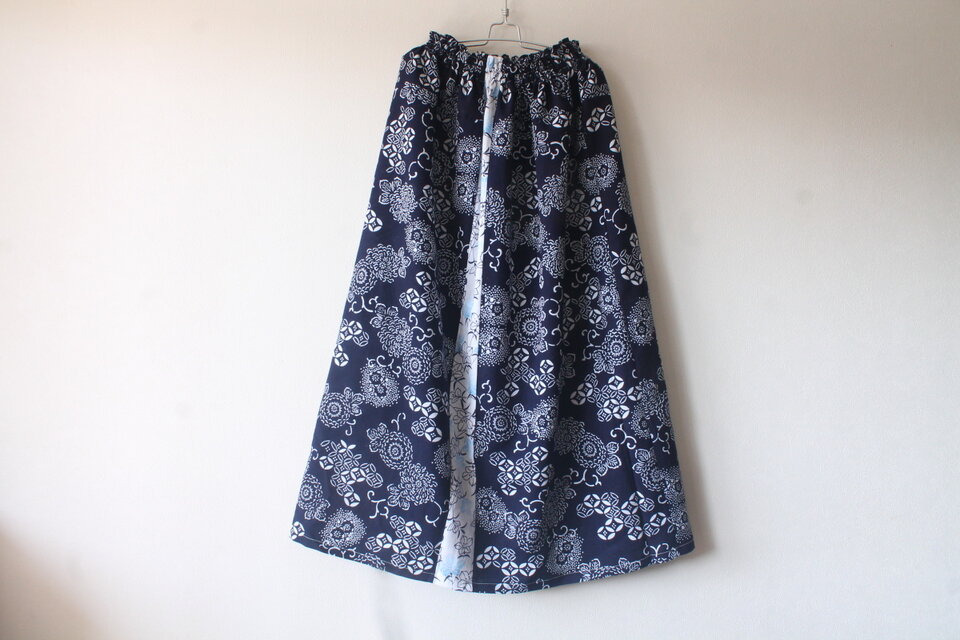 ☆浴衣ロングスカート☆切り替え♪/32ys05