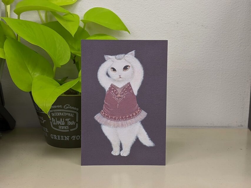 ポストカード≪9番≫　他選べる3枚セット【ティアラはちゃんと着けないと】