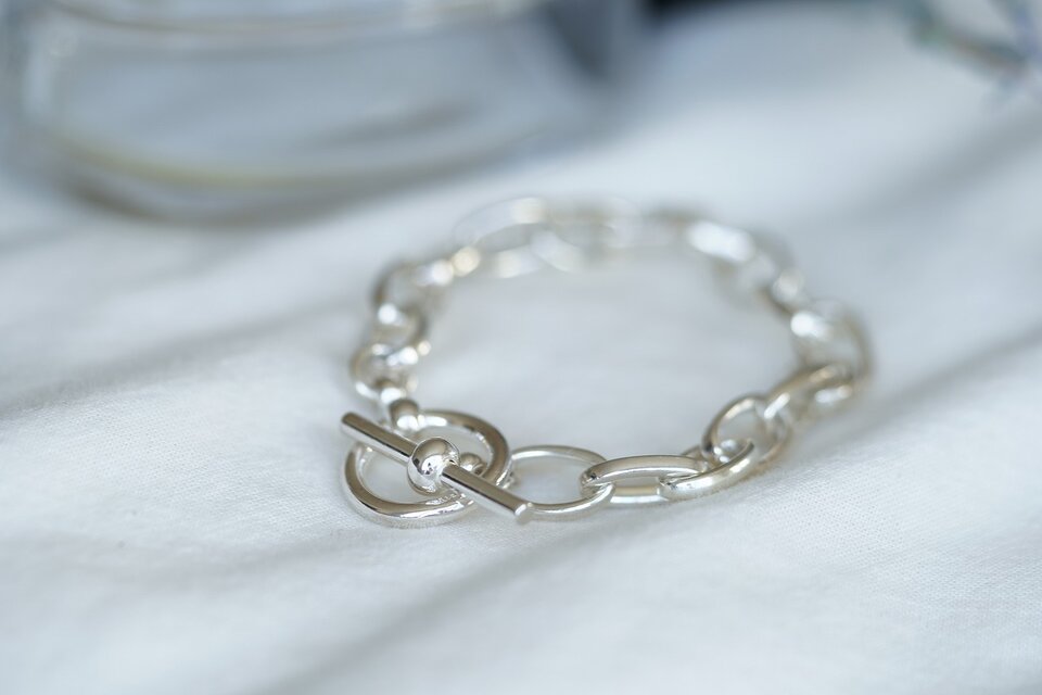 SILVER925 マンテルチェーンブレスレット03 | iichi 日々の
