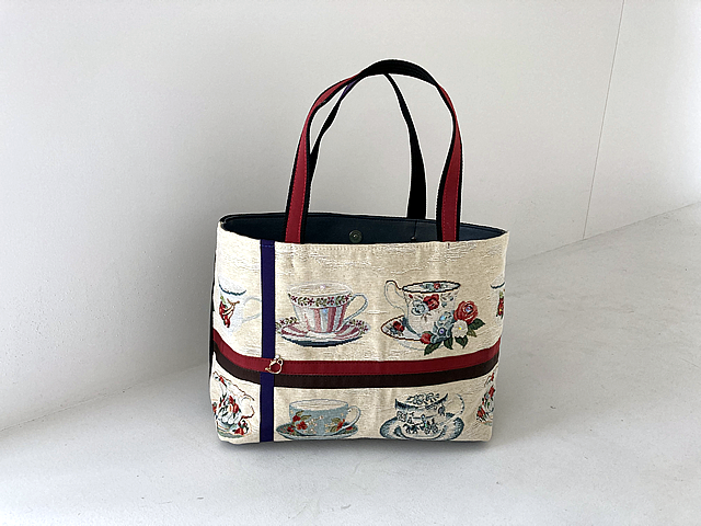 ゴブラントートバッグ-teacup-Large