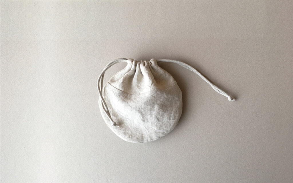 はぎれからうまれた 巾着袋r