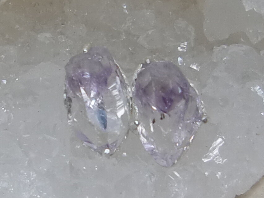 amethyst＊925pierce