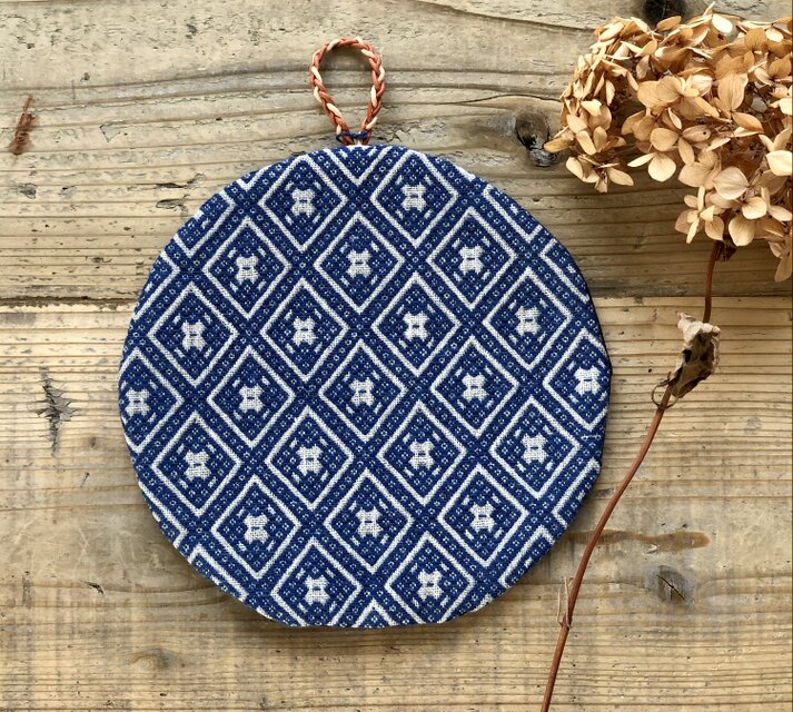 こぎん刺し  ⌘鍋敷き⌘