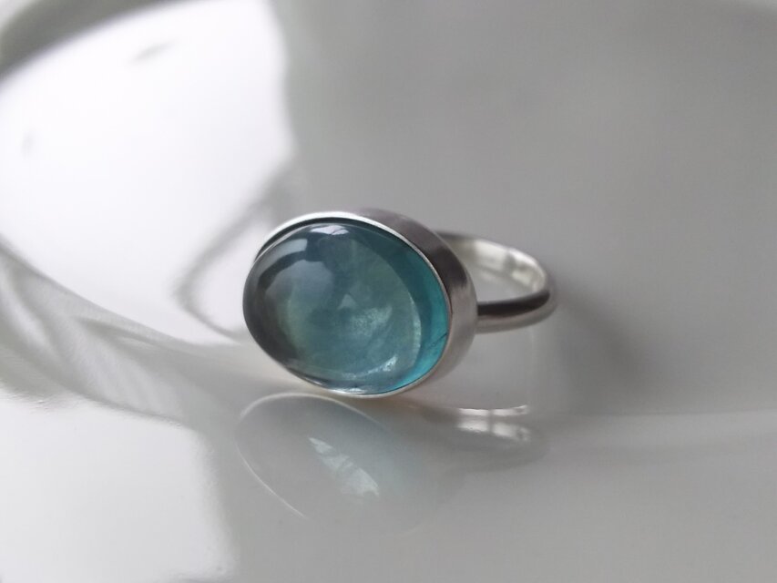 雨粒のリング フローライト