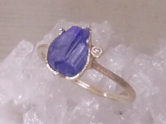 tanzanite＊K10 ring