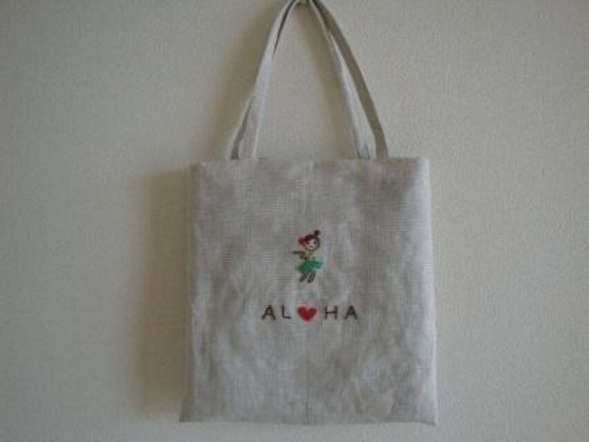 おさんぽバッグ　フラガールちゃん