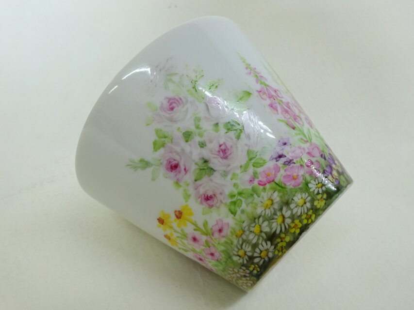 フリーカップ（S）フラワーガーデン（1）