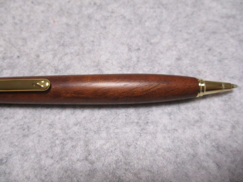 幻の真正キューバンマホガニー 椿油仕上げ シャープペンシル(0.5ミリ用