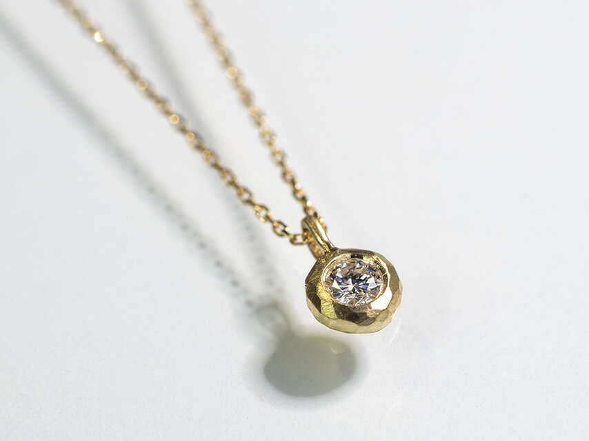 Diamond & Gold Necklace -miniera-