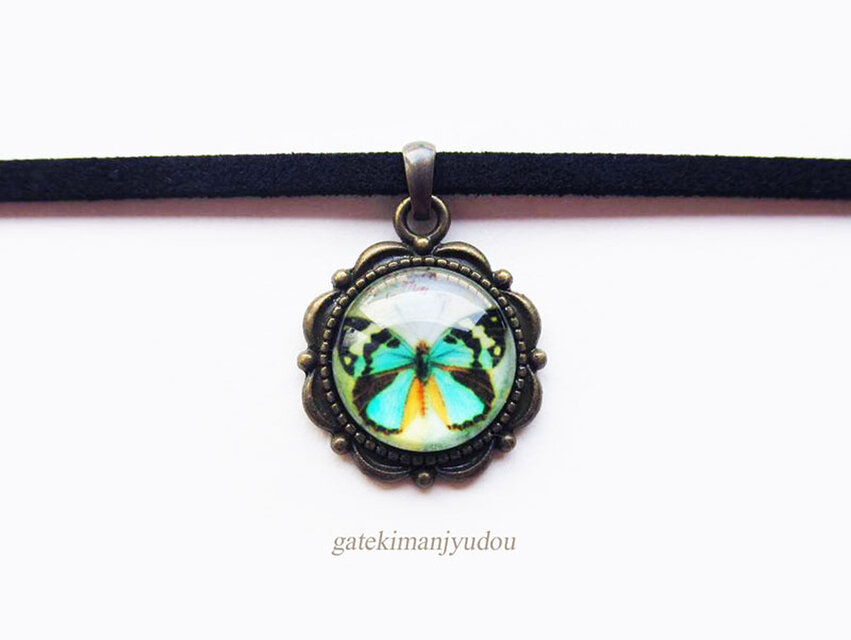 蝶のチョーカー【長さ変更可】