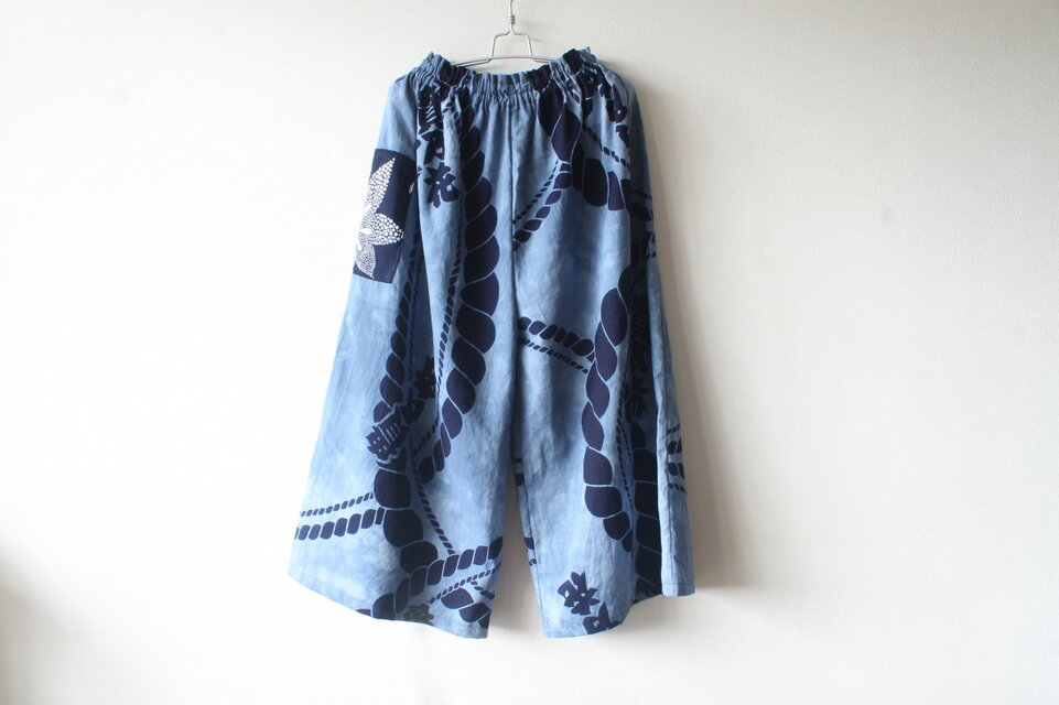 ☆浴衣ガウチョパンツ☆/31kg19