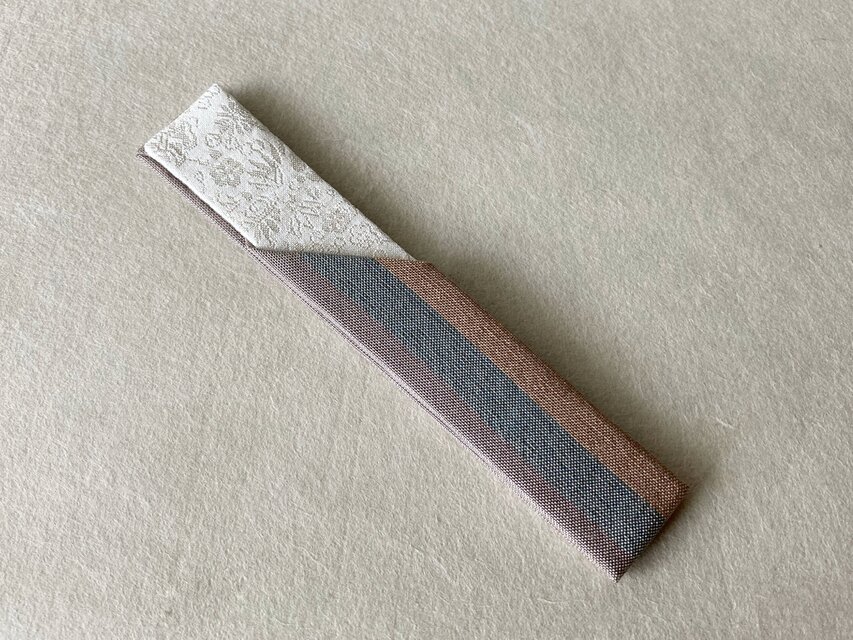 【細型】楊枝入れ 二一七号：茶道小物の一つ、菓子切鞘