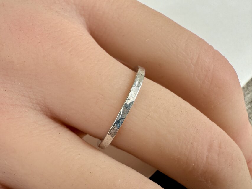 沖縄の魔除けの槌目で作った、お守りにもなる槌目デザインの