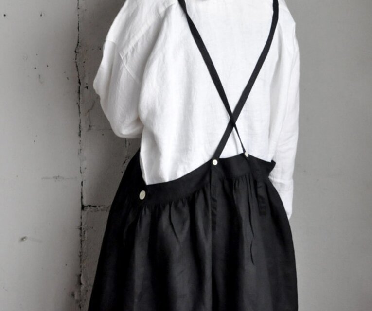 HISCHRONE エプロンドレス さえら ヒスクローネ エプロン | さえら POTECHINO マリーアン金沢