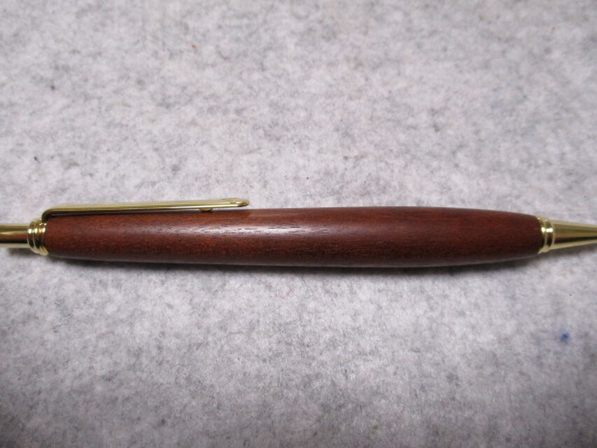 438ペン工房翌檜 キューバンマホガニー 木軸シャーペン ボールペン 438