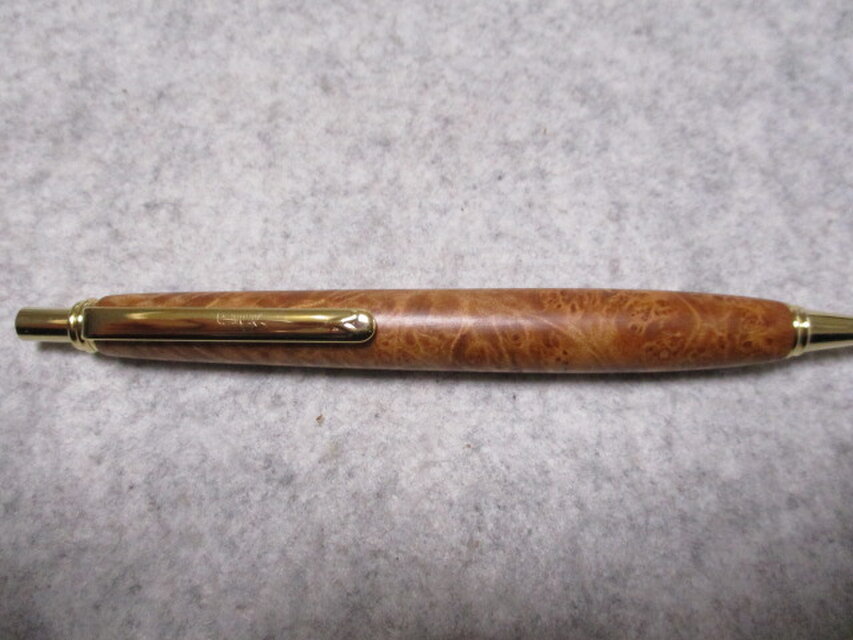 赤芽柳瘤　アイバール　キヌカオイル仕上げ　シャープペンシル(0.5ミリ用)　