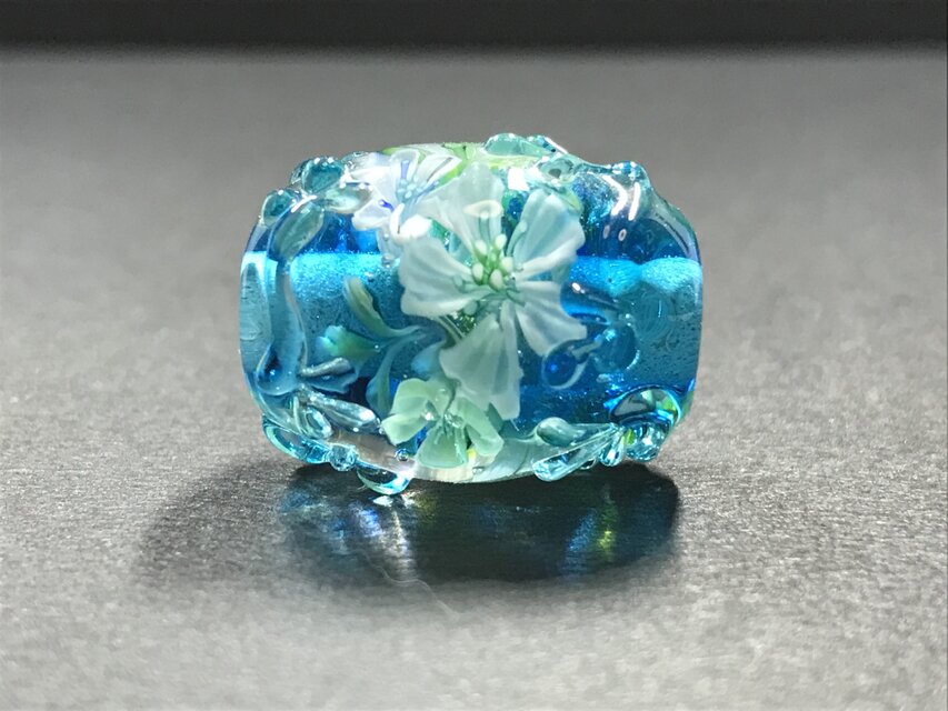 つた模様（ブルー）№60