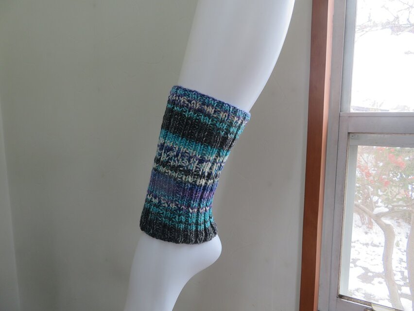 ふんわりあったかレッグウォーマー