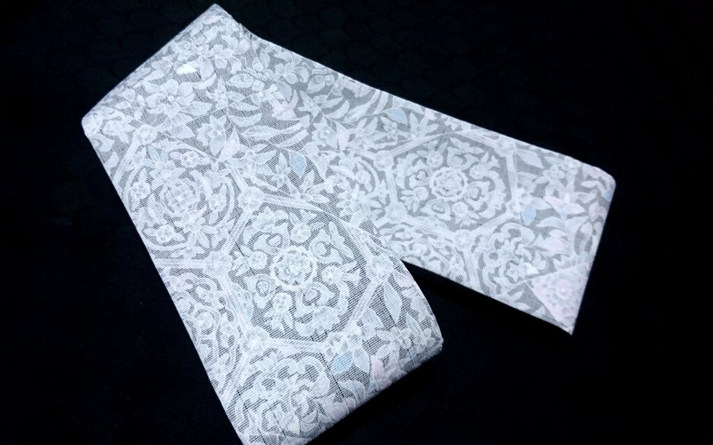 創作帯☆角帯☆ エスニック柄 巾約10cm