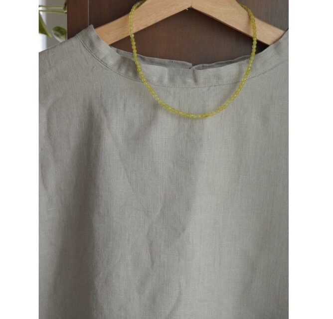 オリーブストーンⅠ -サーペンティンのネックレス