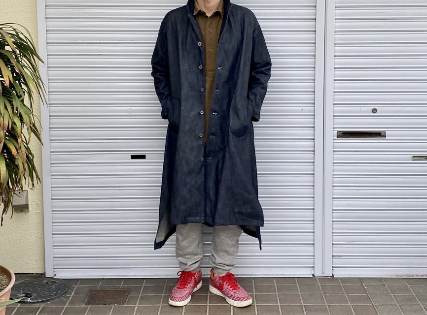 岡山産デニム・13.5oz・デニム好きのためのロング丈デニムジャケット 