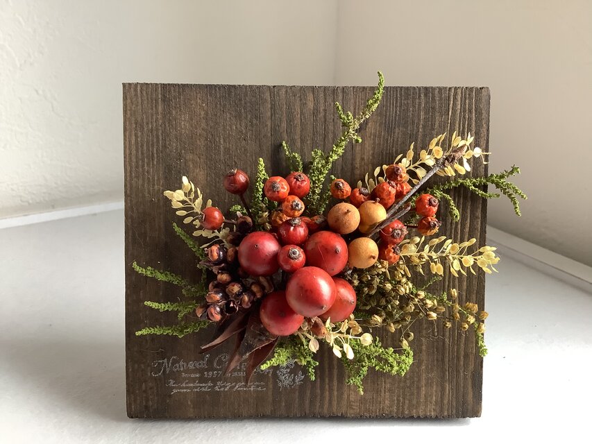 atelierBLUGRA八ヶ岳から　小さなフレームアレンジSN16