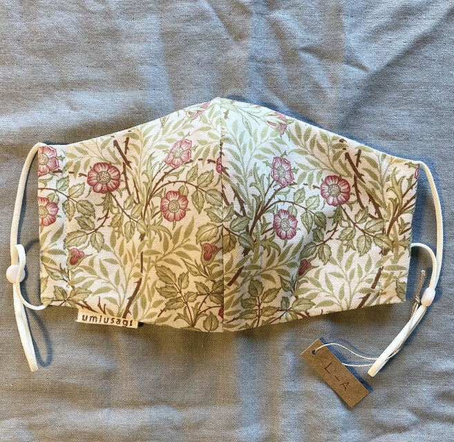 SALEウィリアム・モリス　つる薔薇　オトナLサイズ　エアーマスク