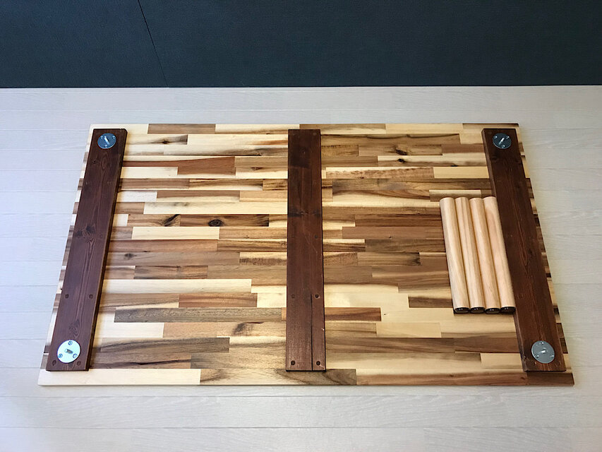 【送料無料】 ローテーブル 長方形 120cm 70cm アカシア 木製脚