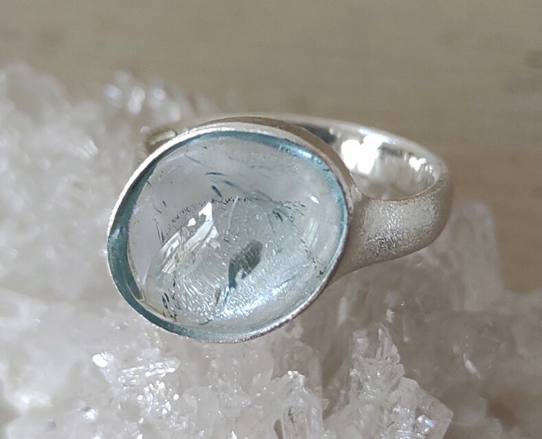 aquamarine*925 ring